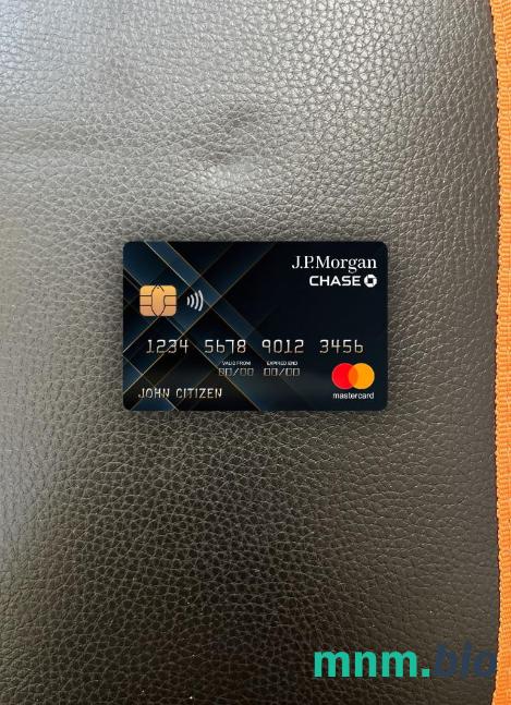 USA JP Morgan Chase bank wygląd zdjęcia mastercard skan PSD + zdjęcie